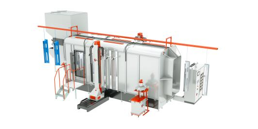 CBS St/St Spray Booth and Powder Recovery Systems